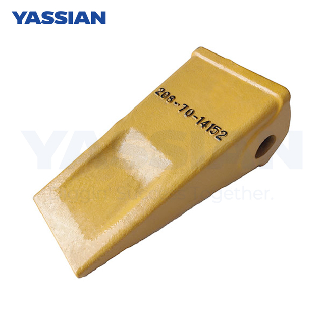 Consejo estándar de Yassian Bucket Tips Estándar de servicio adicional 208-70-14152 Dientes de excavación de Komatsu 208-70-14152RC 208-70-14152TL