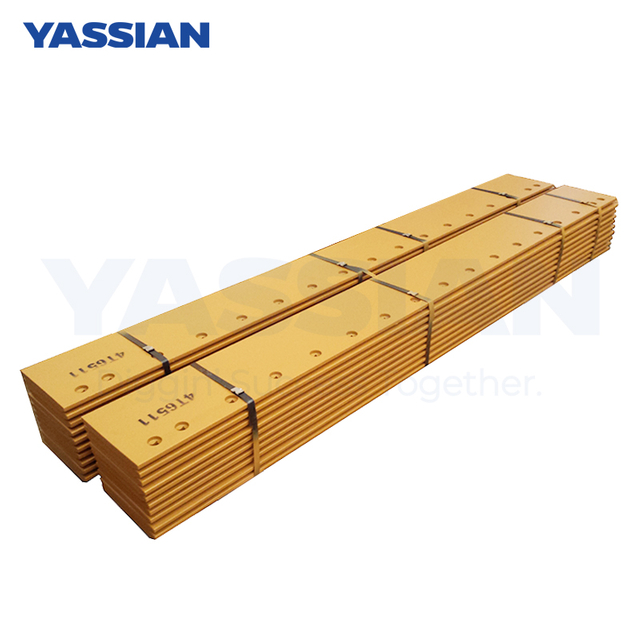 4T6511 Caterpillar Style DBF Cutting Edge 8 pies con 17 agujeros planos de doble orificio