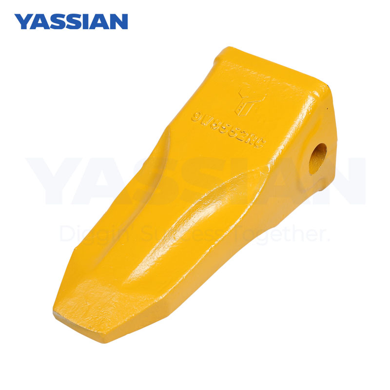 Dientes del cubo de excavador Yassian 9W8552RC Punto de diente de excavador