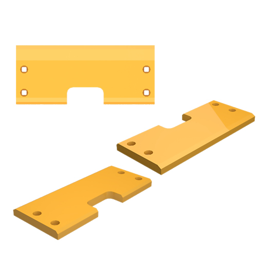 Placa de desgaste trasera 9W6750 CAT