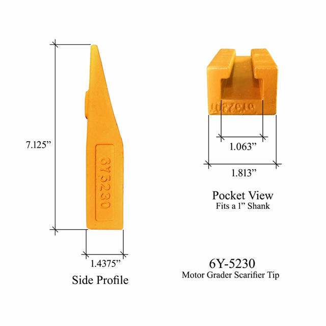 T114792 Adaptador de vástago de escarificador John Deere