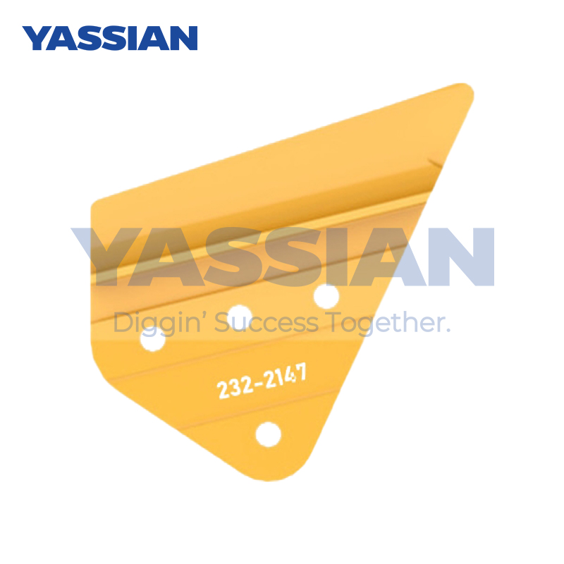 Pieza 232-2147,2322147 del CAT del Sidecutter del perno del cortador lateral del excavador 320c 4