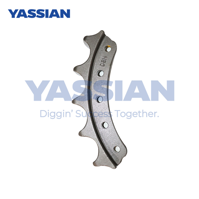 Segmento de la rueda dentada del bulldozer D8N Piezas de excavador 