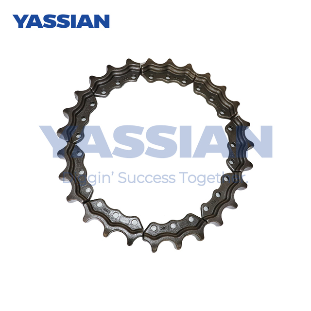 Dientes de la rueda dentada D60 piezas de tren de rodaje