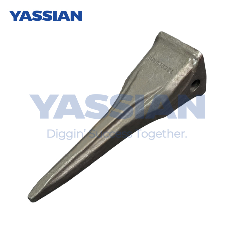 Diente forjado J450Single Tiger Point 9w8452TL 1U3452TL de los dientes del cubo de la forja del excavador