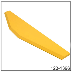 123-1396, 1231396 cargador de orugas 980 h de soldadura de soldadura de barra de corte