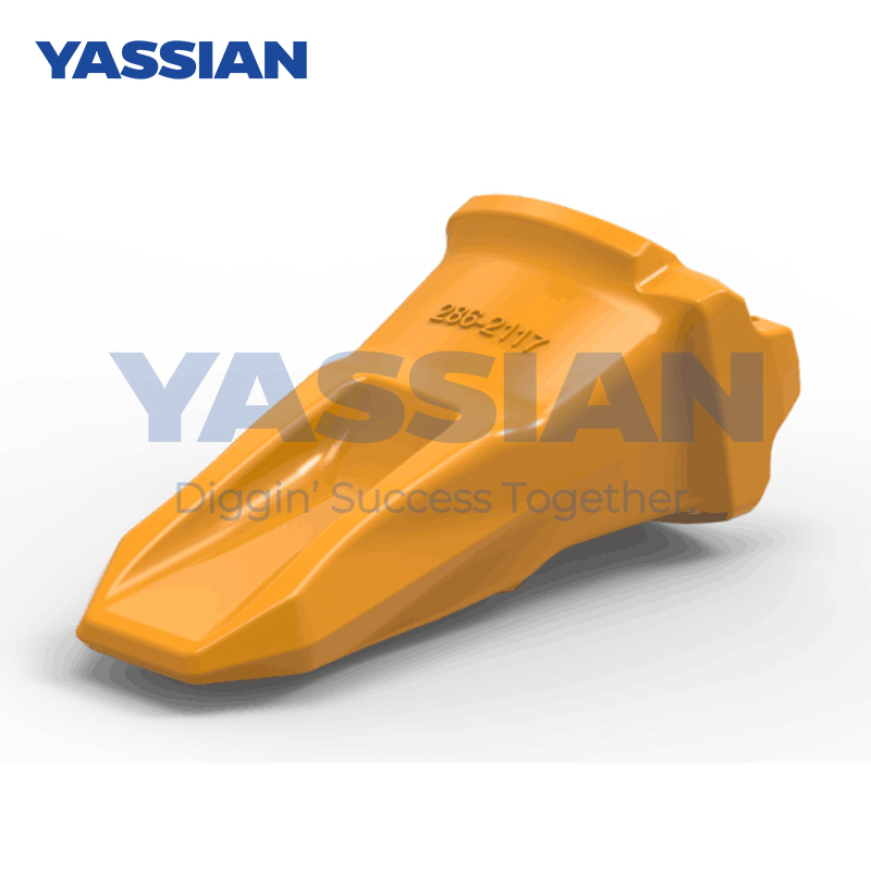 Material de dientes de cubo 286-2117 AELLO Equipo en movimiento Partes de repuesto