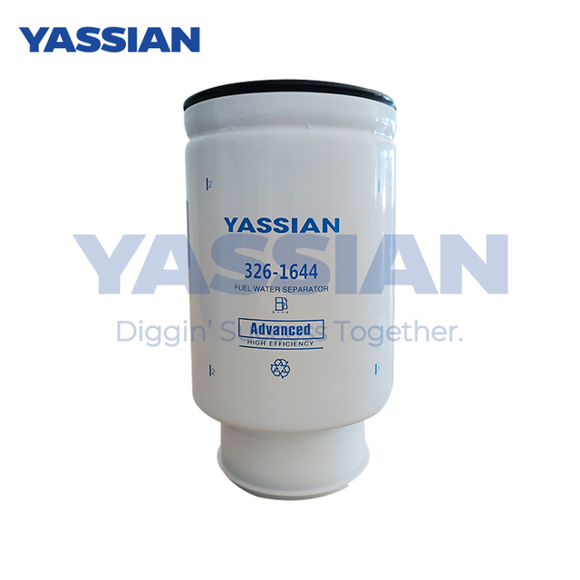 Excavadores y cargadores cartuchos de filtro de aceite 326-1644 maquinaria de construcción de fábrica personalización 