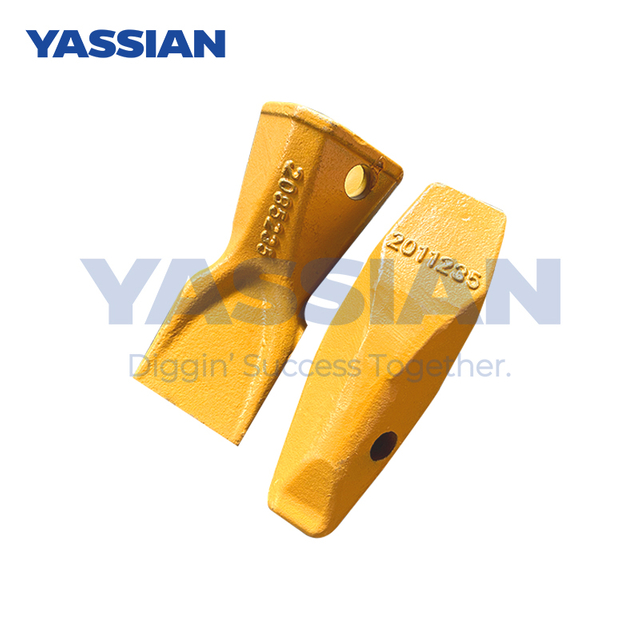 Consejos de cubo 208-5235 201-1235 Partes de repuesto para el equipo de movimiento de la tierra