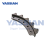Segmento de la rueda dentada del bulldozer D8N Piezas de excavador 