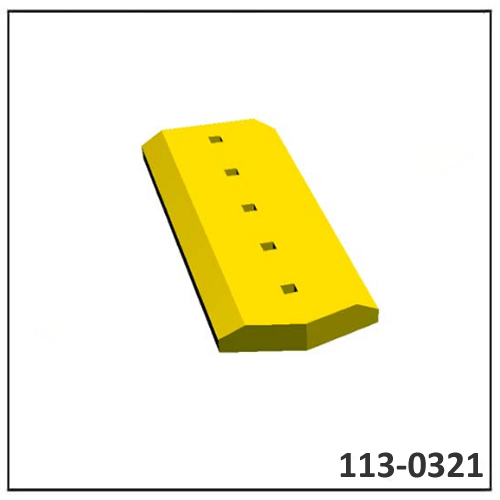Bordes de corte para excavadora HD 60MM D9 113-0321