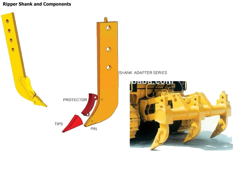 8E5346 Cat Ripper Shank se adapta a Caterpillar D8, D9 - Compre 8E5346 ...