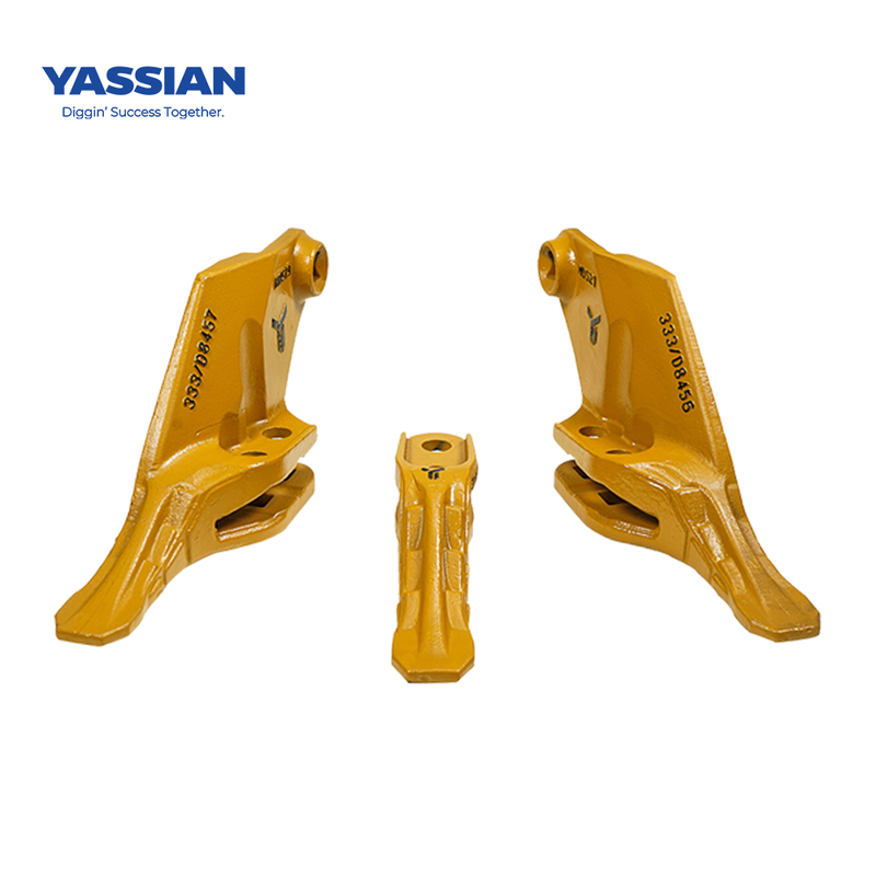 53103205 -JCB 3CX Min Excavator Roca Forgada Punto de retroceso de la retroceso Cutter Bolt sobre dientes del cubo