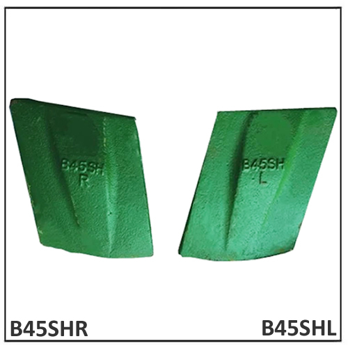 B45SHR B45SHL Piezas de repuesto para cucharón Protectores labiales