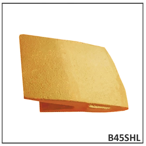 B45SHL Protector de labio izquierdo para cucharón de excavadora hidráulica