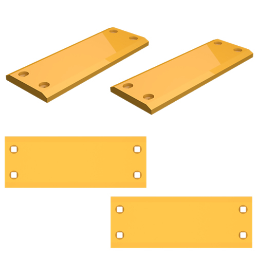 6Y3609 Placa de desgaste del cargador de borde de base empernada