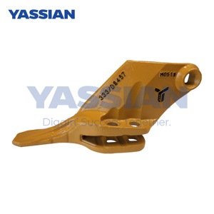 Kobelco Bucket Dientes 63E1-3534/61E3-3534 para 5 agujeros Piezas de repuesto de cortador lateral