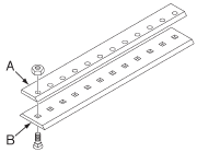 Bordes de corte de pernos en reversible
