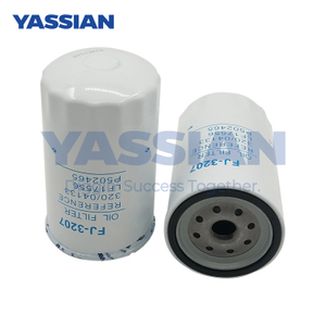 Filtro de aceite de excavador 32004133 Papel plegado por micras 