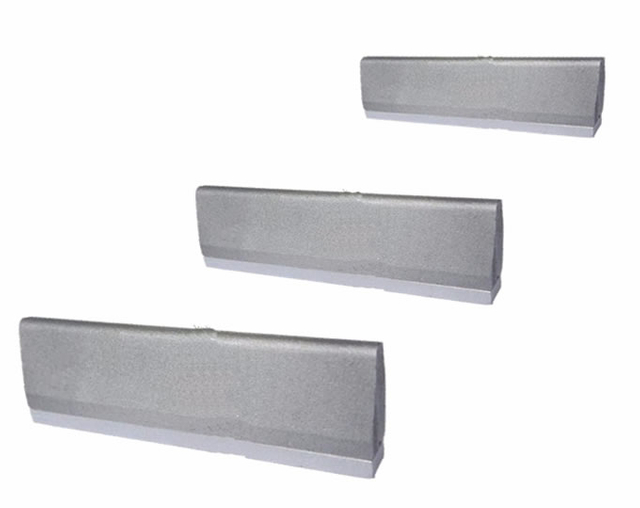 Desgaste del cucharón Bloques de desgaste con forma de accesorio