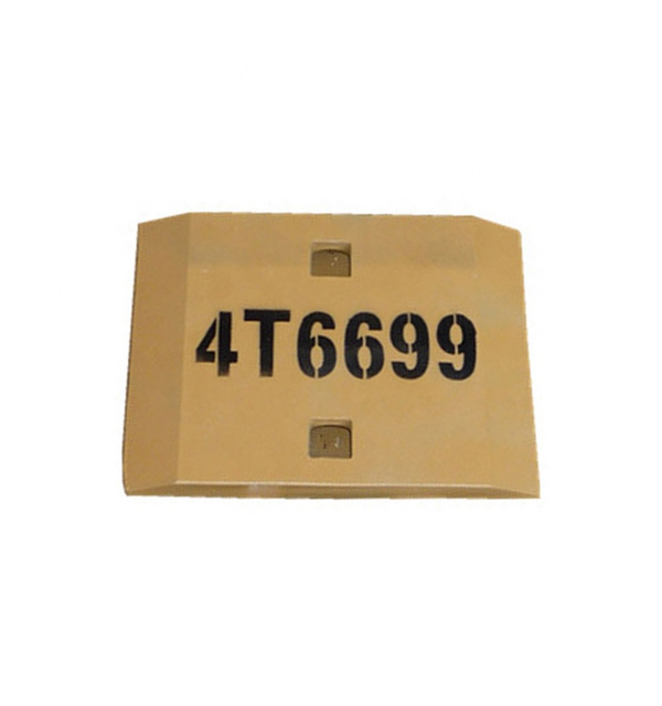 Borde de placa de desgaste Caterpiller 4T6699