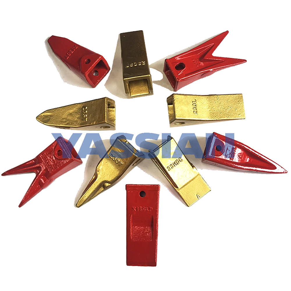 Dientes de cubo de equipos pesados OEM versus dientes de cubo de equipos pesados del mercado de accesorios