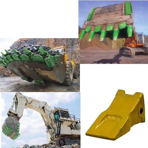 Case-New-Holland-Doosan-Daewoo-John-Deere-Lista de dientes