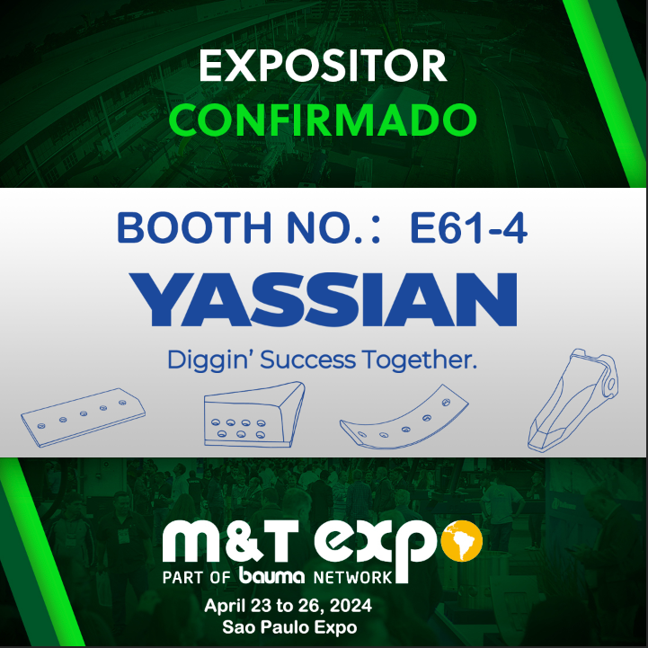 M&T Expo en Sao Paulo durante este 23 al 26 de abril --- Booth noe61-4
