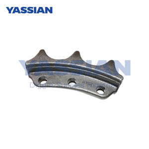 Segmento de la rueda dentada del bulldozer D155 Excavador de ruedas dorsales