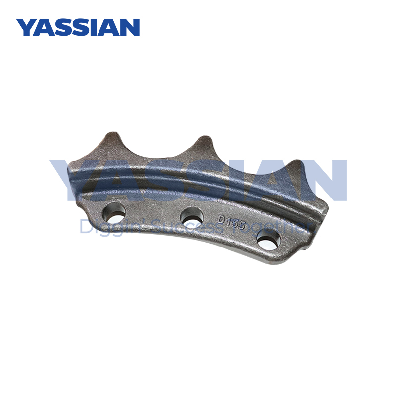 Segmento de la rueda dentada del bulldozer D155 Excavador de ruedas dorsales