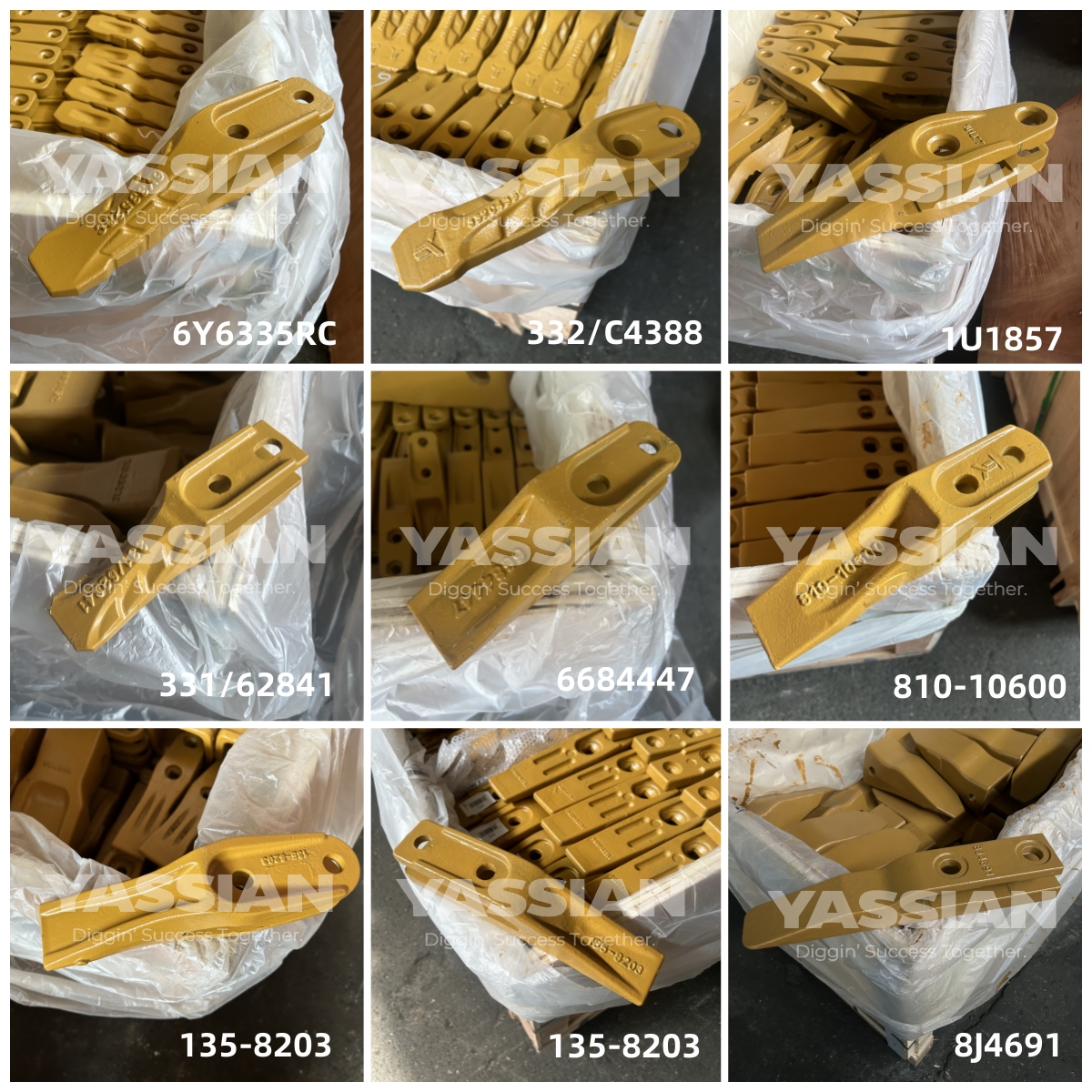 Equipo pesado Dientes de cubo 5