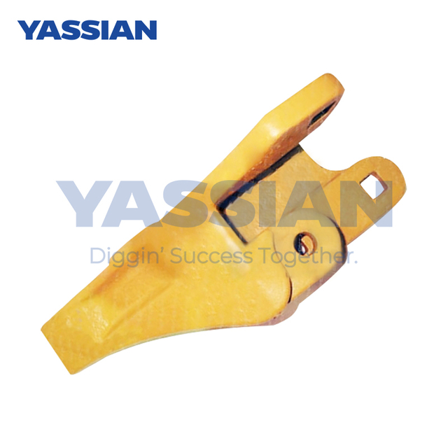 61L1-3029 Hyundai LoadingShovel Tooth Diente central del cucharón derecho, piezas de fundición, accesorios de desgaste para excavadora