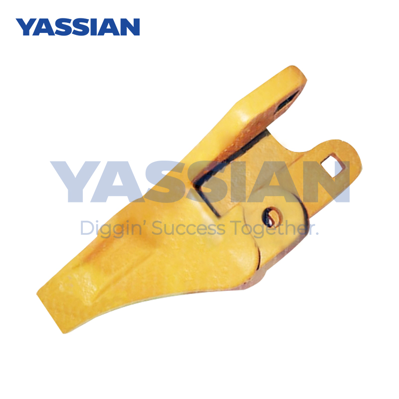 61L1-3029 Hyundai LoadingShovel Tooth Diente central del cucharón derecho, piezas de fundición, accesorios de desgaste para excavadora