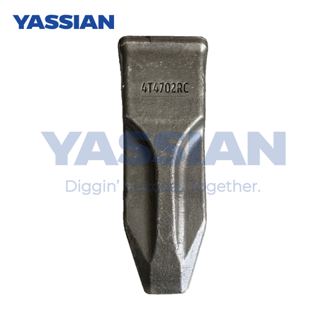 Piezas de maquinaria de construcción del reemplazo 4T4702RC de los dientes del cubo Bobcat de los dientes del cubo de la forja