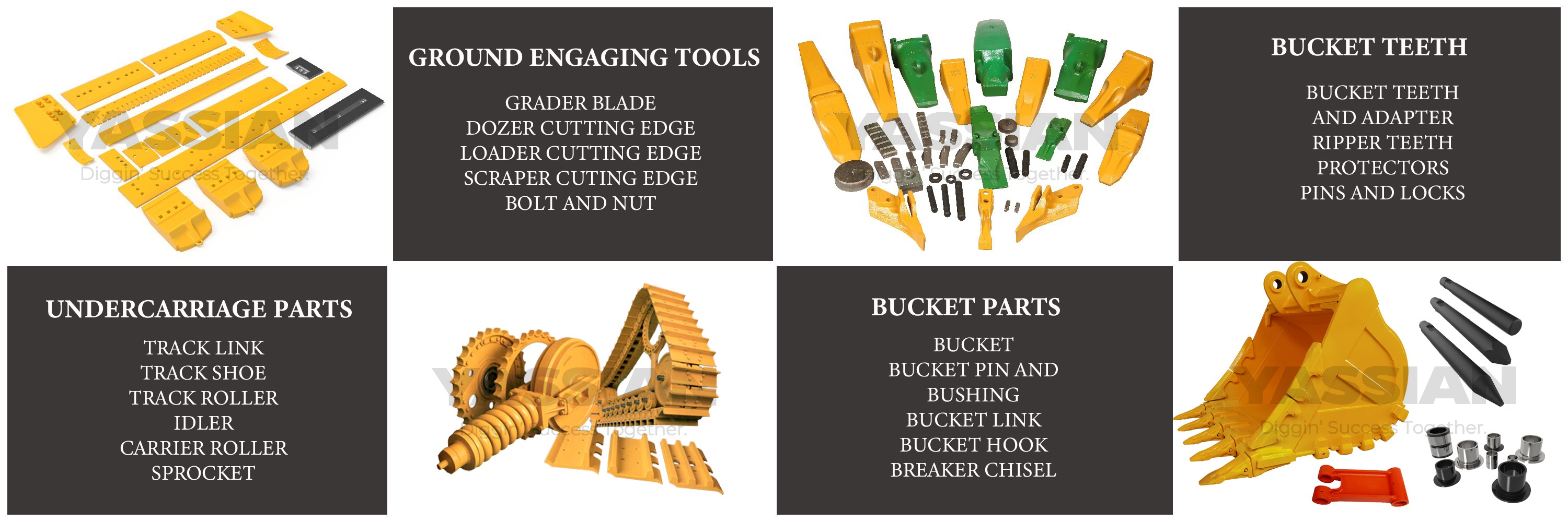 Piezas de tren de rodaje-3 