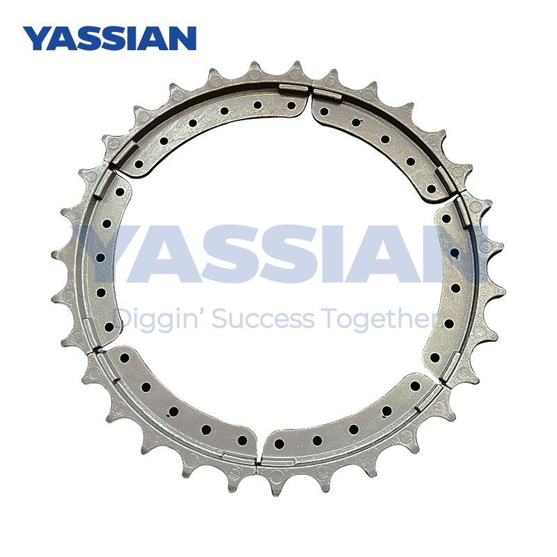 Piezas de maquinaria de construcción de segmento de spracas de toser