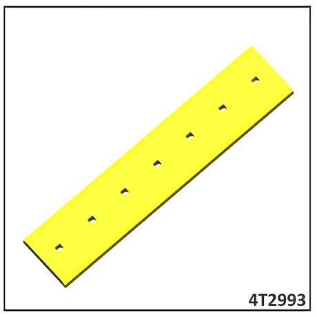 4T2993 Caterpillar Wheel Dozer 834G D7G BLADE CORTE DE CORTE