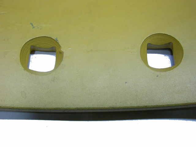 Extremo de broca curvo Caterpillar 8E5529