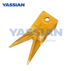 Piezas del mercado de accesorios de Alberta X156wtl del diente del cucharón del minicargador 