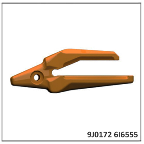 Soporte de adaptador de diente de excavadora de mano derecha J550 9J0172 6I6555