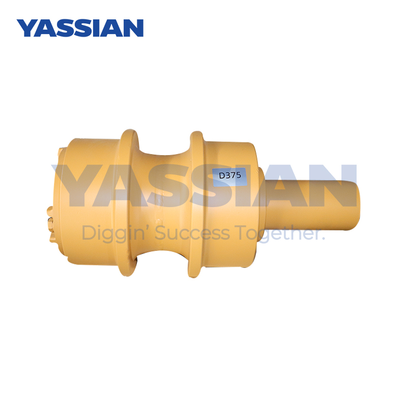 Yassian Heavy Duty D375 Roller Roller Roller Bulldozer Top Roller Endalecero Partes de repuesto